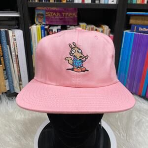 DUMBGOOD X ROCKO'S MODERN LIFE PINK HAT "NWT"